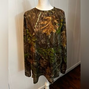 Mossy Oak Men’s Long Sleeve Camouflage Shirt